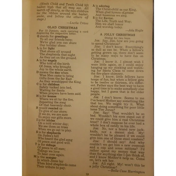 Christmas Treasury No. 59 Vintage 1948 Paperback from Lorenz Publishing Co. - Picture 4 of 4